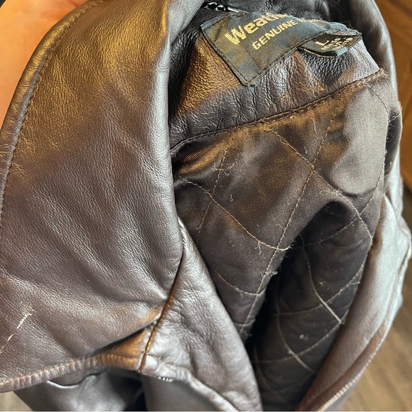 Weather Vane Genuine Leather Jacket - Picture 5 of 5